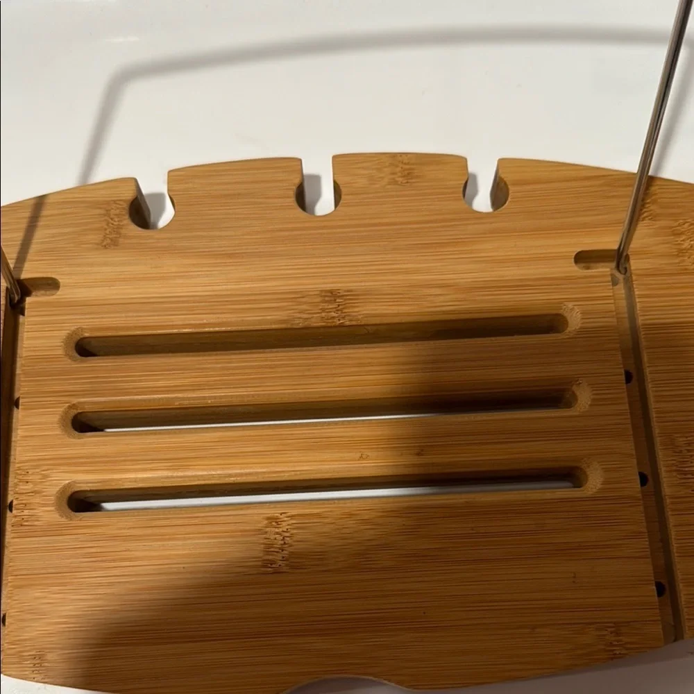Spa bathtub rack